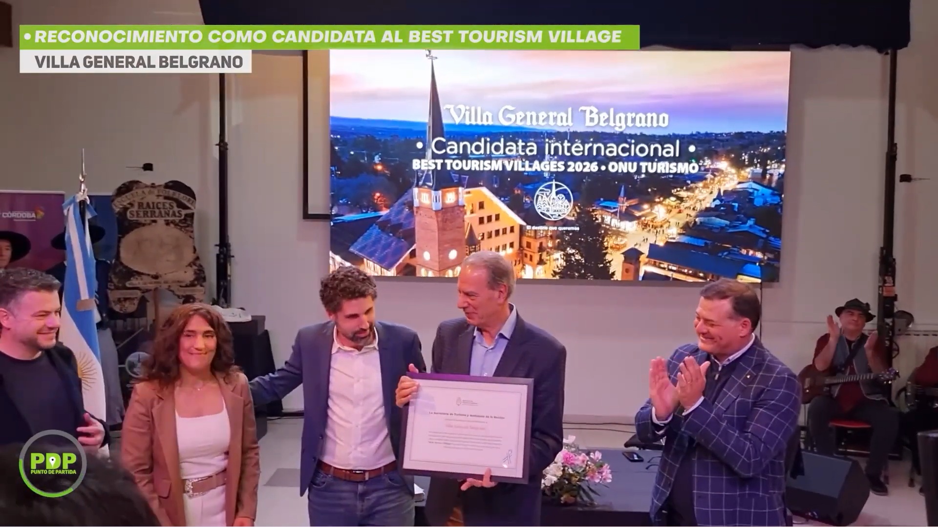 Villa General Belgrano, candidata a Best Tourism Villages 2026