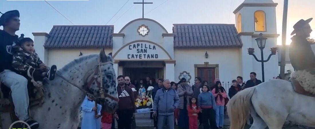 Fiestas patronales en honor a San Cayetano: fe y tradición en Los Cedros