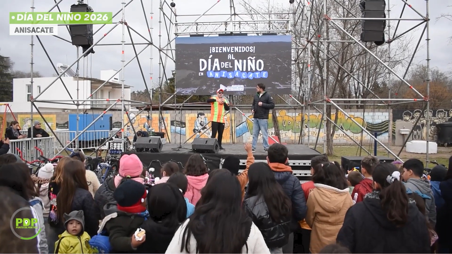 Anisacate celebró el Día del Niño con una gran fiesta para toda la familia