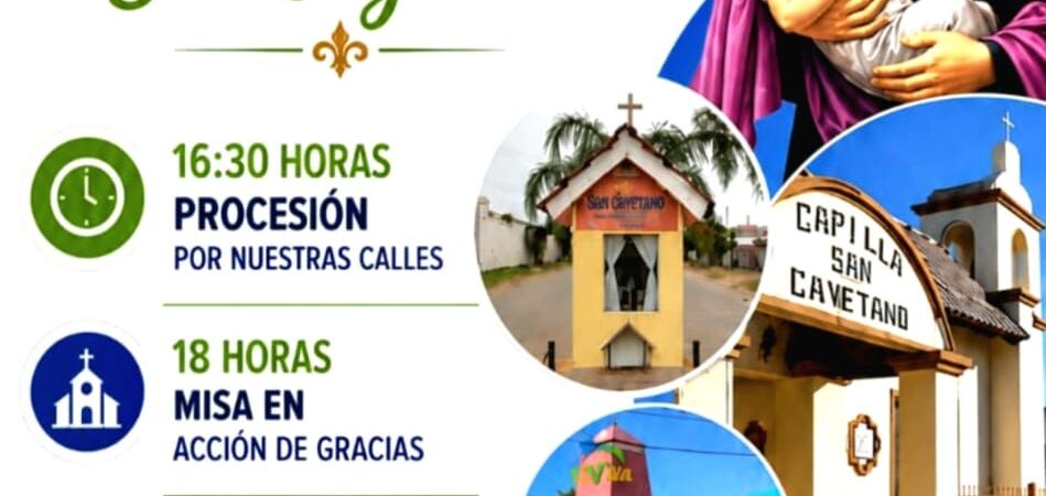 Los Cedros se prepara para celebrar sus Fiestas Patronales en honor a San Cayetano