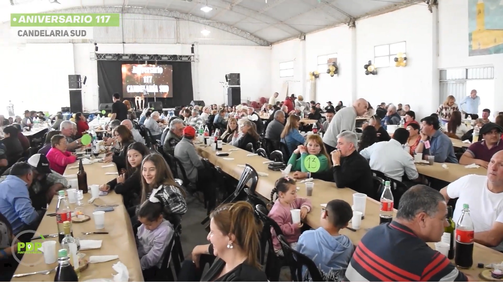 Candelaria Sud celebró sus 117 años con música, gastronomía y una gran convocatoria