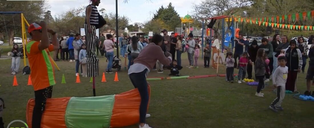 Anisacate inauguró la Plaza Parque El Aromo, un nuevo espacio para disfrutar en familia