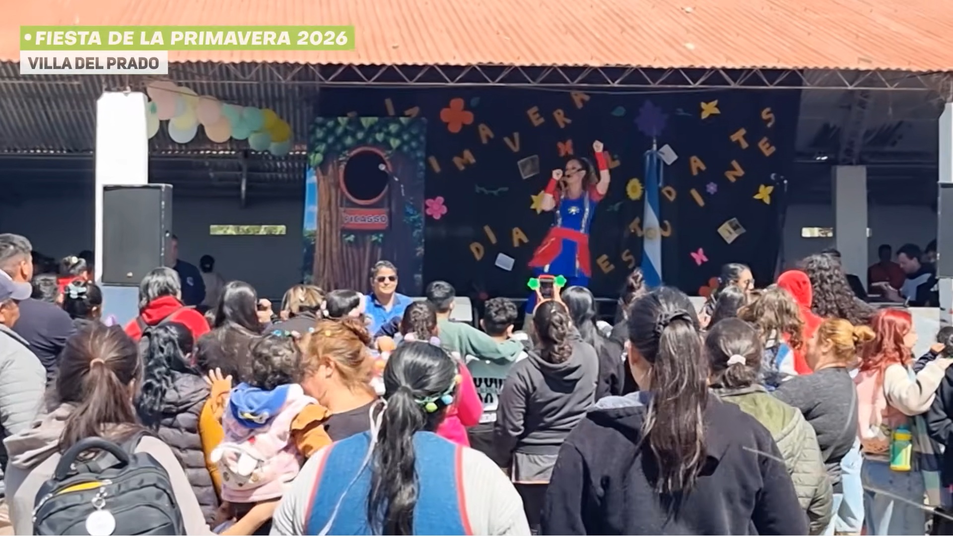 Villa del Prado recibió la primavera con una gran fiesta y la música de Solcito Fijo